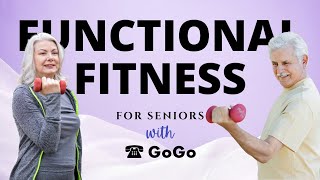 Grow With GoGo Functional Fitness Aug 23 2024  Senior Strength Training  GoGoGrandparent [upl. by Atiral]