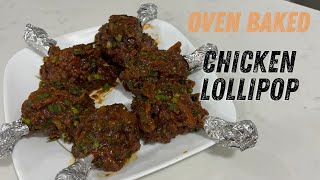 Chicken lollipop recipe  oven baked Chicken lollipop [upl. by Acker560]