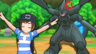 Pokemon Ultra Moon but I Encounter LEGENDARY Pokemon [upl. by Montford625]