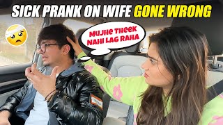 Sick Prank On Wife Gone Wrong  tanshivlogs [upl. by Dlaniger608]