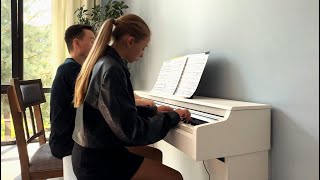 We Are The Champions piano cover 4 hands [upl. by Shorter]