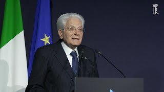 Mattarella quotI poteri dello Stato non sono fortilizi contrappostiquot [upl. by Inavoig]