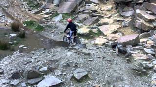 Cowm Quarry trials insane hill climb [upl. by Shivers]