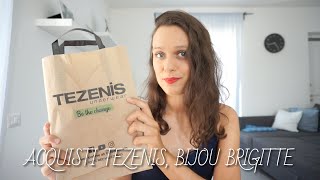 Sono sparita di nuovo  Vi mostro alcuni acquisti tezenis bijou brigitte [upl. by Newman272]