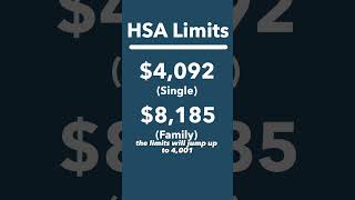 HSA Contribution Limits for 2023 and 2024 [upl. by Phemia]