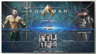 Aquaman vs Black Manta with Healthbars [upl. by Deeas356]