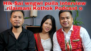 Champaknagar o Da Nishit ni Kothok Podcast ni Studio o puila baar HikSai khe interview rilaiwi mani [upl. by Fradin]