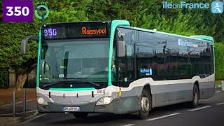 🇫🇷 Citaro C2 E6  Sound and Kickdown 🔊 Ligne 350 RATP [upl. by Gaspar]