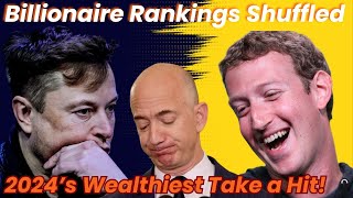 Top 10 Richest People In The World  2024 [upl. by Orips776]