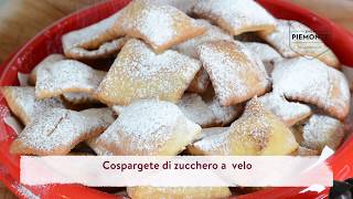 Bugie Piemontesi ripiene  Stuffed Piedmontese Bugie 🎉 [upl. by Vidda]