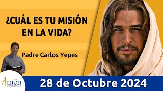 Evangelio De Hoy Lunes 28 Octubre 2024 PadreCarlosYepes l San Lucas 61219 [upl. by Watts]