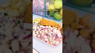 El CEVICHE CARRETILLERO más popular de SAN MIGUEL🐟 🦑 [upl. by Nylegna938]