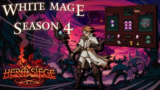 My White Mage Build In Hero Siege 2 Season 4 [upl. by Zoi442]