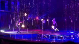 WaterLand Wasserzirkus Berlin 10112024 Feuershow [upl. by Cindi]