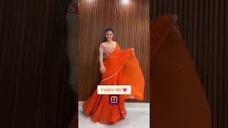 Meesho saree design  meesho haul  new 2025 designs haul  meesho myntra flipcart [upl. by Normi]