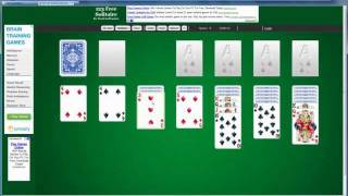 Oneminute Tutorial Learn how to play classic solitaire online with 123 Free Solitaire [upl. by Yaniv]