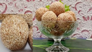 Til GuR LADDU  SESAME LADDU RECIPE SIMPLE amp EASY [upl. by Pudens403]