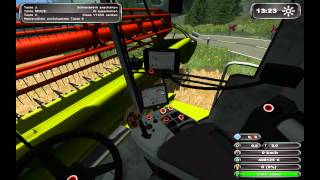 Ls11 Mod Test 15 Claas Lexion 750 [upl. by Relyt]