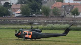 Start Bell UH 1D am 25062016 in Torgau [upl. by Atiuqat347]