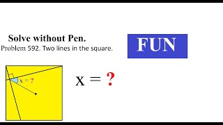 592 Two lines in the square [upl. by Bove]