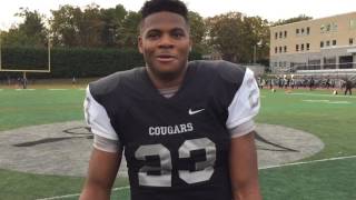 Micah Parsons talks playing for Harrisburg PSU win over OSU [upl. by Tnerual]