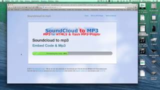 How to get the soundcloud mp3 link to use in any online mp3 player [upl. by Auqenaj]