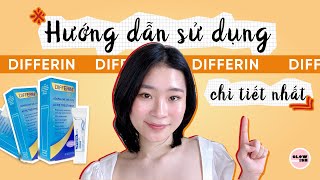 Hướng Dẫn Sử Dụng Differin Chuẩn Hiệu Quả Mà Không Kích Ứng  Glowish [upl. by Jaclin406]