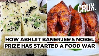 How Abhijit Banerjees Nobel Prize Started a War Between Fish and Dhokla Eaters [upl. by Haeel]