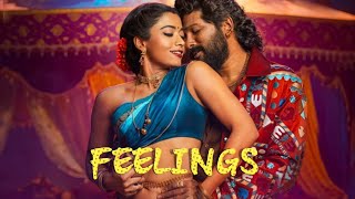 FEELINGS Song Hindi  Pushpa 2 The Rule  Allu Arjun  Rashmika M  Sukumar DSP Javed [upl. by Wettam]