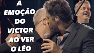 A EMOÇÃO DO VICTOR AO VER O LÉO NO SHOW DO DANIEL EM SÃO PAULO [upl. by Fayre698]