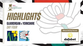 Highlights Glamorgan vs Yorkshire  Day Four  Yorkshire see out comfortable victory [upl. by Niehaus679]