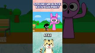 SPRUNKI MR BLACK KECIL DAN PINKY [upl. by Sanbo]