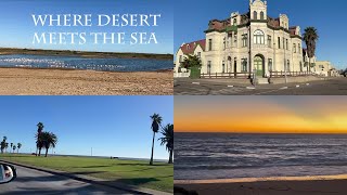 EP3 Namibia Where Desert Meets the Ocean  Walvisbay  SwakopmundGerman City on the Desert Coast [upl. by Kcirdahc]