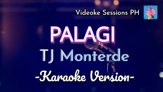 Palagi  TJ Monterde karaoke version [upl. by Demahum]