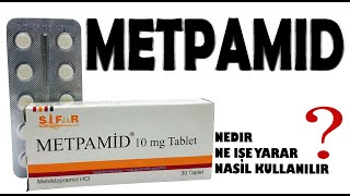 METPAMİD Tablet  Nedir Ne İşe Yarar Nasıl Kullanılır Yan Etkileri Nelerdir [upl. by Marijo]