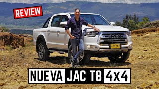 JAC T8 4x4 🔥 Una poderosa y eficiente pickup 🔥 Prueba  Reseña [upl. by Ennaus60]