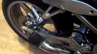 2006 Kawasaki ZZR600 no muffler [upl. by Tonnie613]