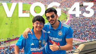 I WATCHED IND VS PAK WORLD CUP MATCH😍  VLOG 43 [upl. by Annor]