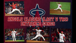 LA ANGELS CLOSER ENTRANCE SONGS  20192023  Angels Baseball [upl. by Eram]