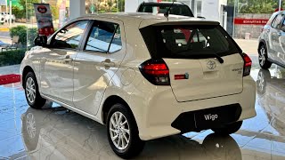 First Look Toyota WIGO  2025   10L luxury suv Hatchback  White Color  Interior and Exterior [upl. by Ajssatan40]