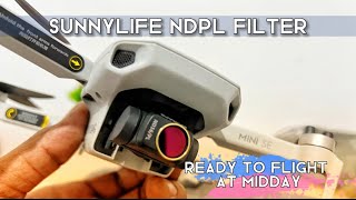 Sunnylife NDPL Filter Set for DJI MINI SE [upl. by Aneetsyrk]