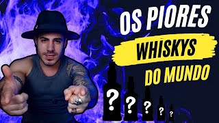 OS PIORES WHISKYS DO MUNDO 🥃 whisky drink whiskey wildturkey jackdaniels bourbon [upl. by Kurys]