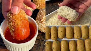 Sirf Half KG Chicken Sy Banay boht Sary Nuggets  Simplest Chicken And Potato Nuggets Recipe [upl. by Granger]