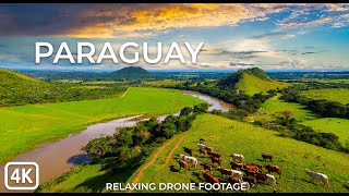 Peaceful Paraguay 4K Drone Footage with Relaxing Music [upl. by Latsyek]