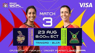 LIVE  Trinbago Knight Riders vs Guyana Amazon Warriors  WCPL 2024 [upl. by Leaw554]