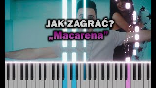 Mario Bischin  Macarena 🎹 Piano Tutorial  Nuty  🔥 ŁATWE 🔥 [upl. by Lraed]