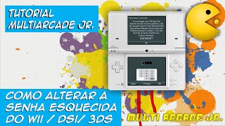 Tutorial Como alterar senha esquecida no Wii  DSi  3DS 2017 [upl. by Cissie989]