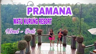 Pramana Watu Kurung Resort Ubud  Recommended Resort di Ubud Bali [upl. by Adihsaar]