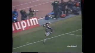 Il grande gol in rovesciata di Totò Schillaci JuventusVerona 199192 [upl. by Eecyaj]