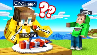 I Made CRAINER EAT FLOPPY… Minecraft Squid Island [upl. by Leik260]